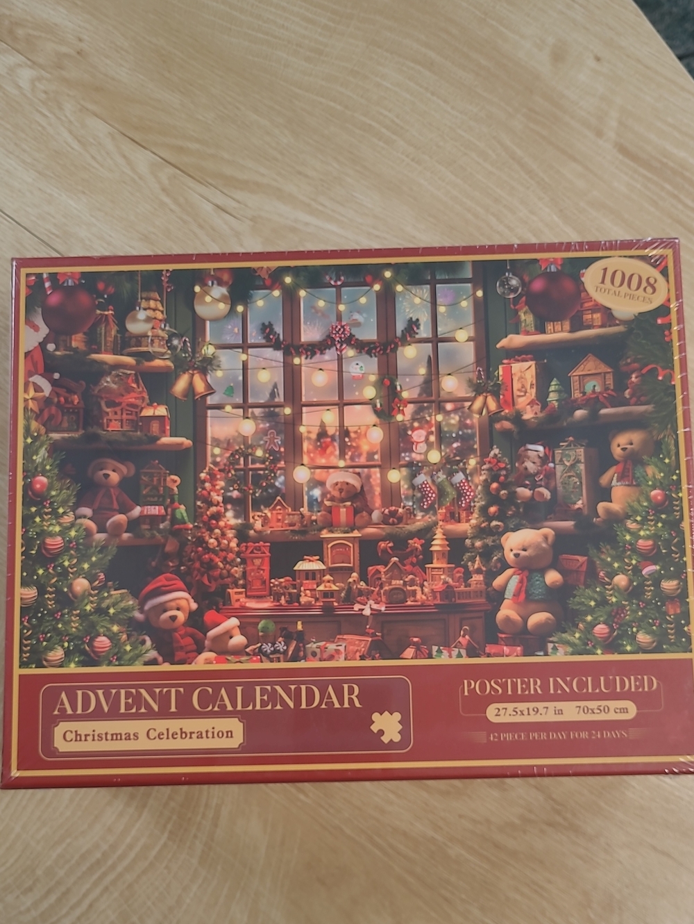 New in box! Advent Calendar Christmas Celebration 1008 Piece Jigsaw Puzzle